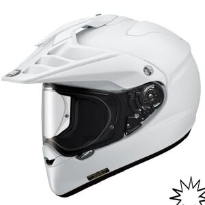 NWOT Shoei Hornet X2 Helmet 2XL White Solid